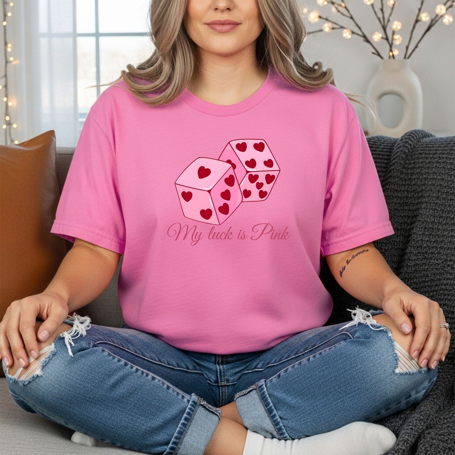 Pink Dice T-Shirt