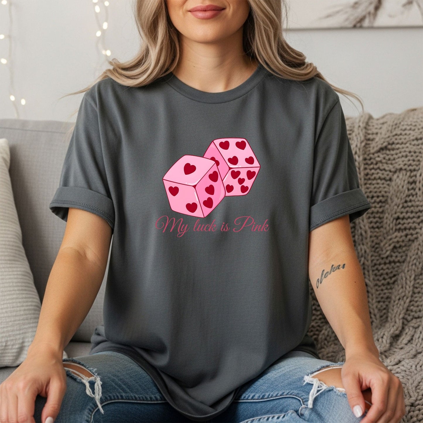 Pink Dice T-Shirt