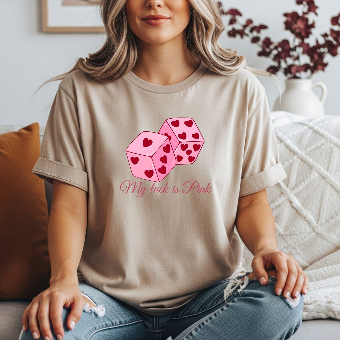 Pink Dice T-Shirt