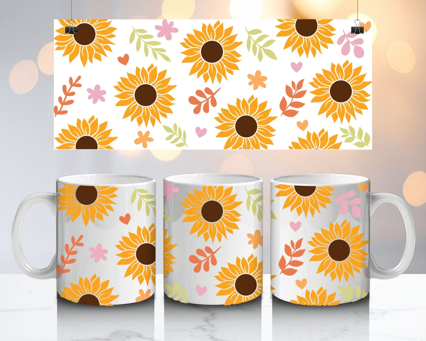 Sunflowers Mug 11 oz