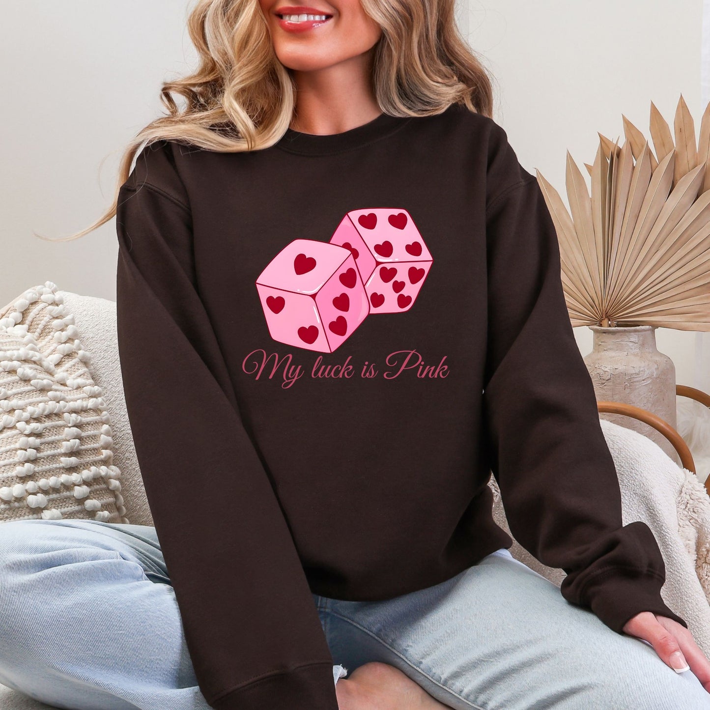 Pink Dice Sweatshirt