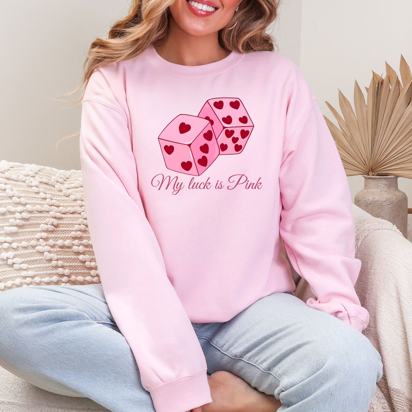 Pink Dice Sweatshirt