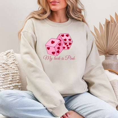 Pink Dice Sweatshirt