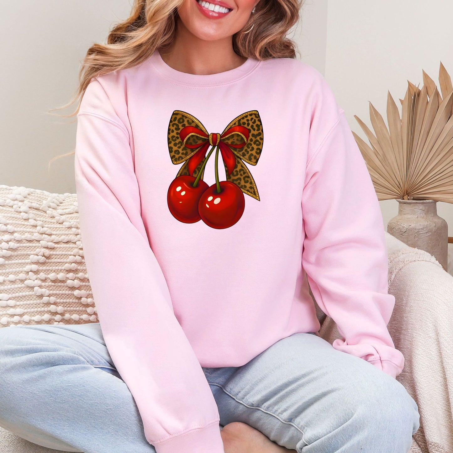 Red Cherries Sweatshirt