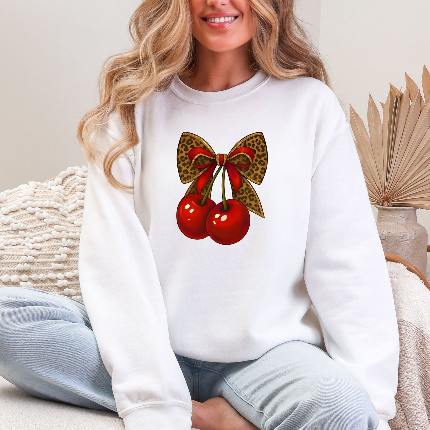 Red Cherries Sweatshirt