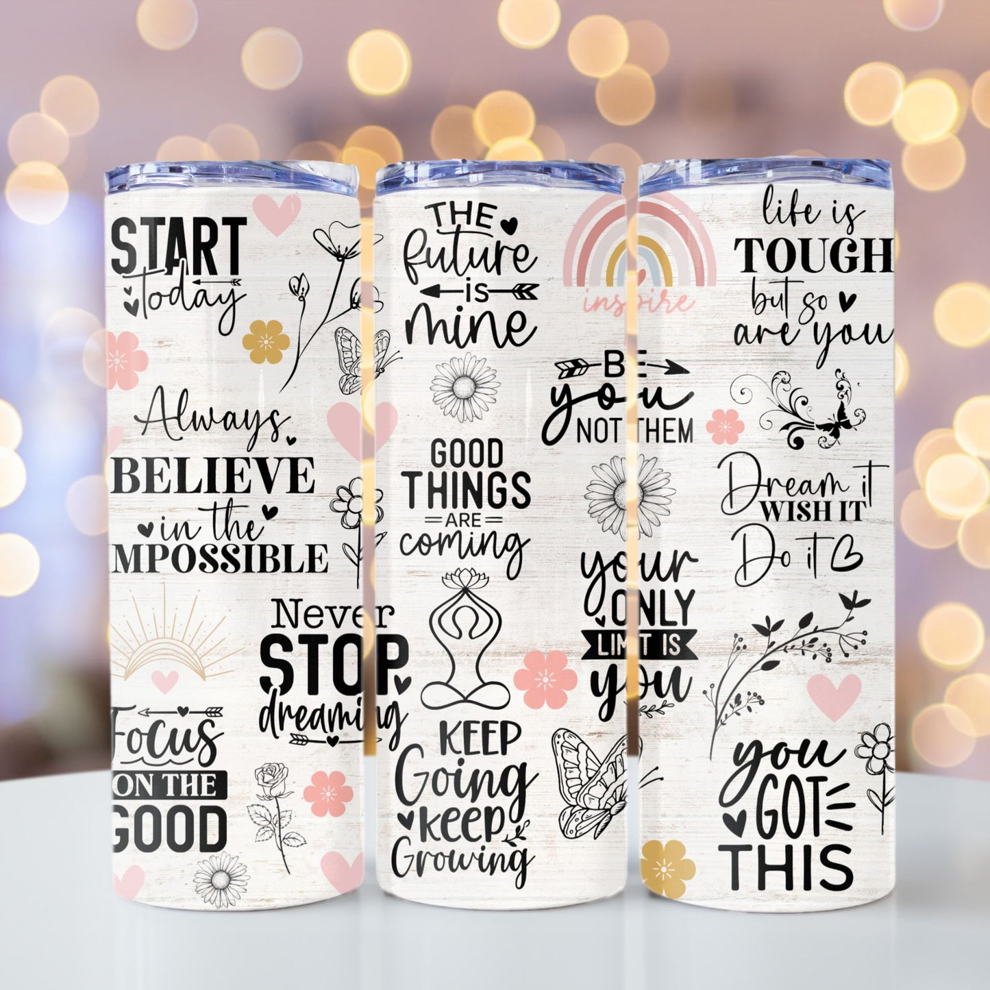 Mentality Tumbler 20 oz