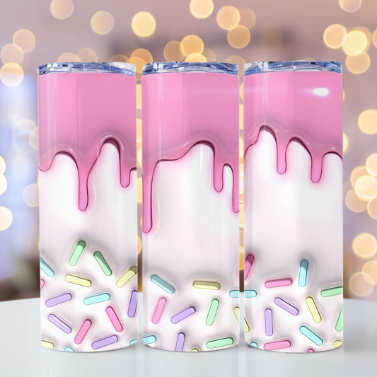 Ice Cream Tumbler 20 oz